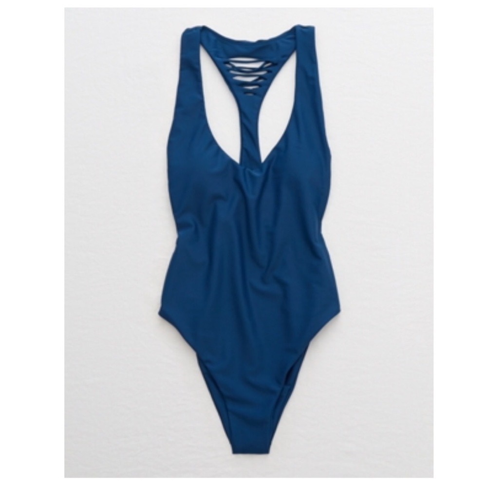 Aerie Cut Out Voop One Piece Swimsuit
